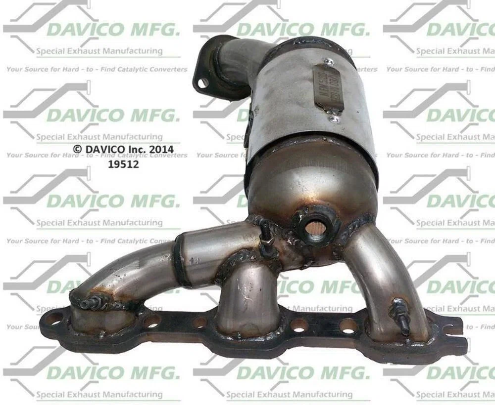 2007-2008 Chrysler Pacifica Catalytic Converter 19512